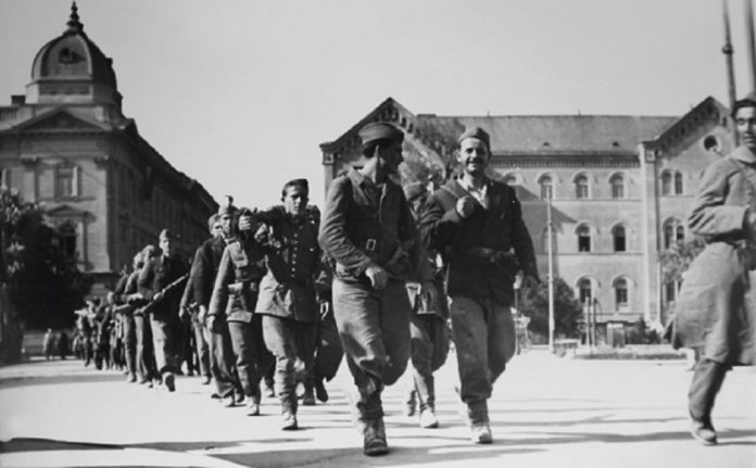 Партизани у Загребу